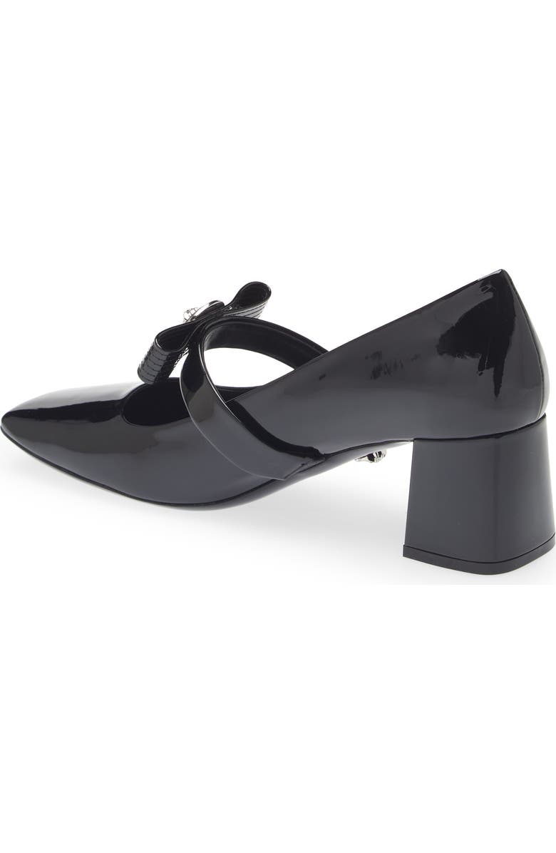 Versace Medusa Bow Mary Jane Pump, Alternate, color,