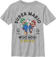 NINTENDO Boy's Nintendo Woo Hoo Brothers Graphic T-Shirt