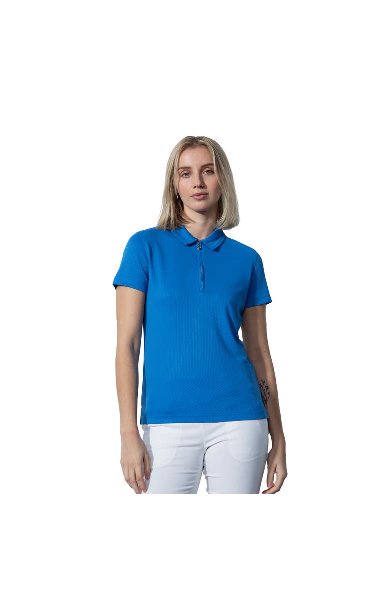 Daily Sports Peoria Womens Short Sleeve Golf Polo, Main, color, Cosmic Blue