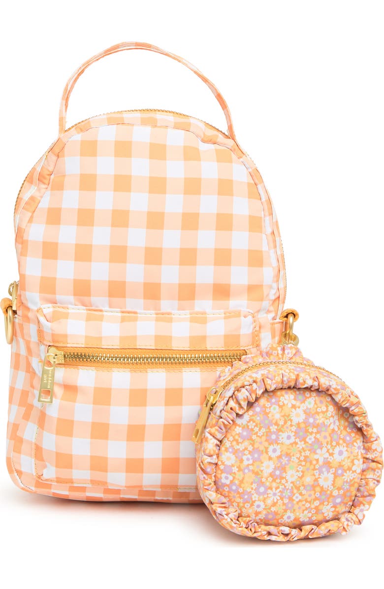 Madden Girl Soft Nylon Backpack with Pouch, Main, color,