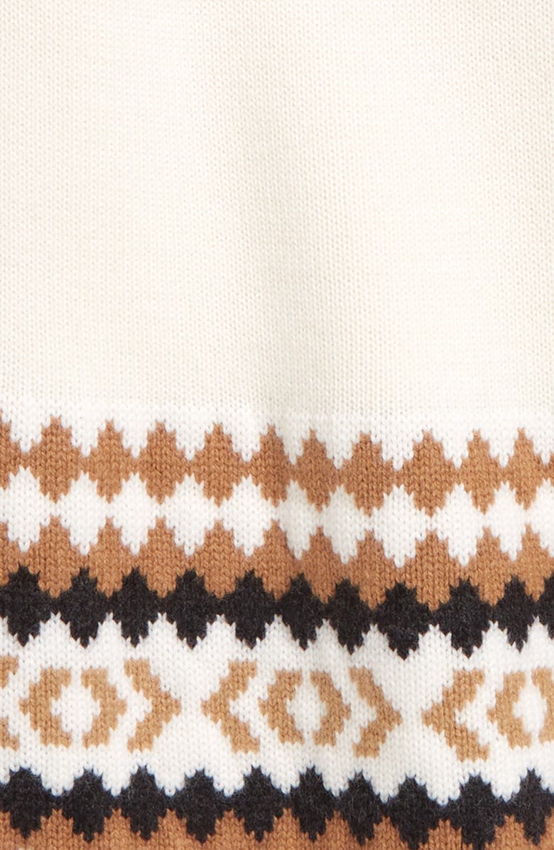 Burberry Beckie Wool Sweater Dress, Alternate, color, 