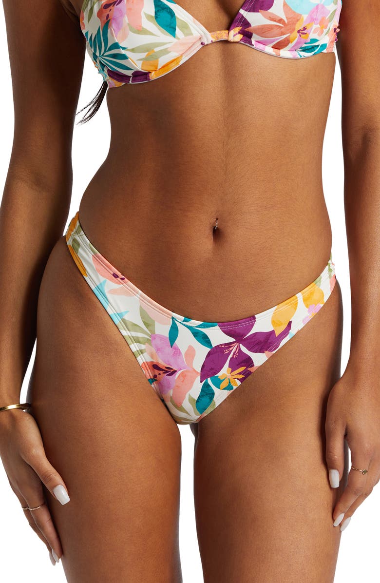 Billabong Playa Del Sol Bikini Bottoms, Alternate, color, Multi