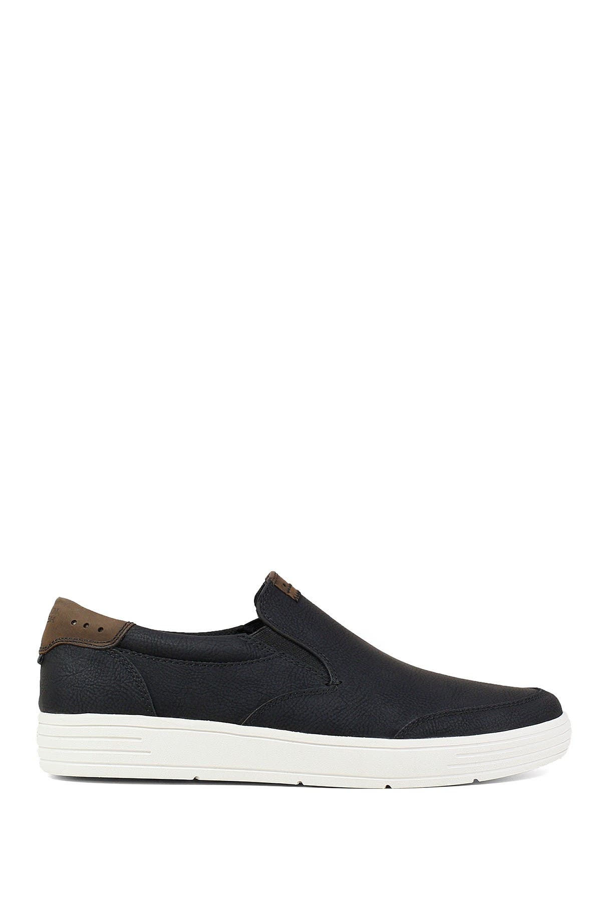 NUNN BUSH Kore City Walk Moc Toe Slip-On Sneaker - Wide Width Available, Alternate, color, Black