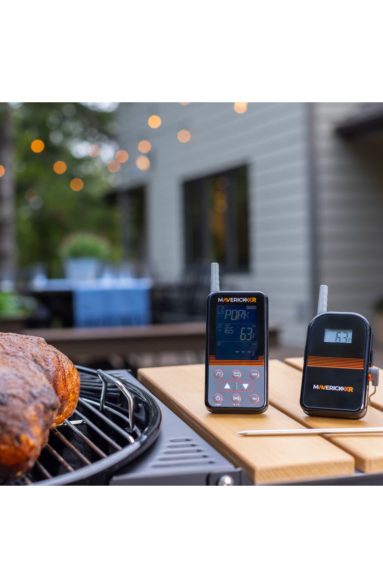 Maverick Extended Range Professional Wireless Thermometer, Dual Probe, Alternate, color, Black