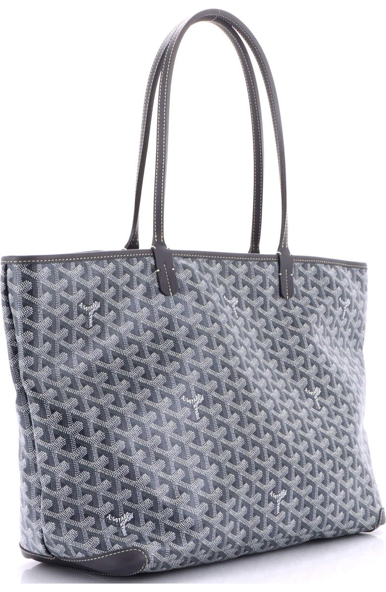 Pre-Owned Goyard Artois Tote Coated Canvas MM, Alternate, color, Gray