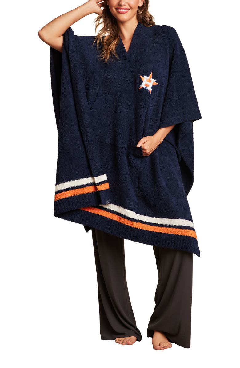 Barefoot Dreams<sup>®</sup> CozyChic<sup>®</sup> Houston Astros Everything Poncho, Alternate, color, Astros Multi