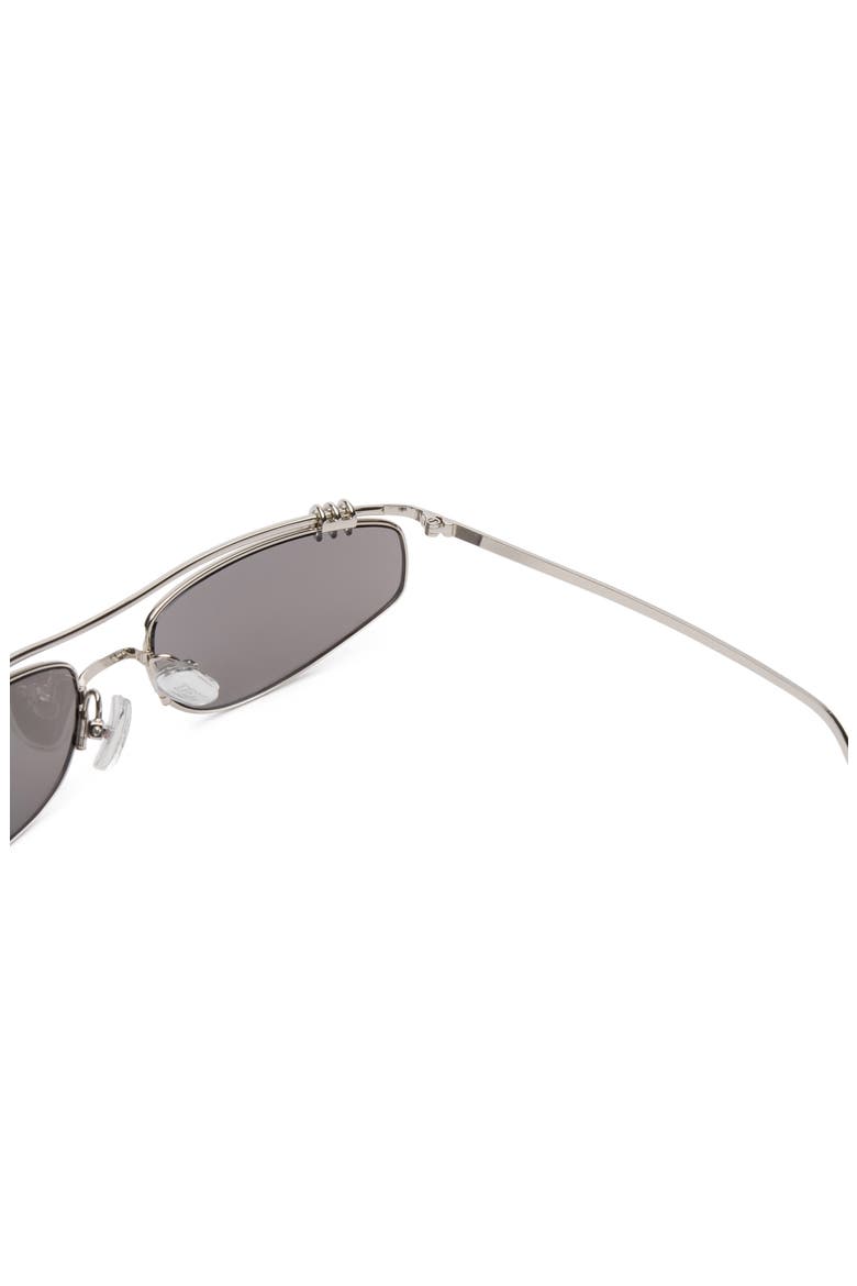 Linked Up Sunglasses, Alternate, color, LINKED UP SILVER FLASH
