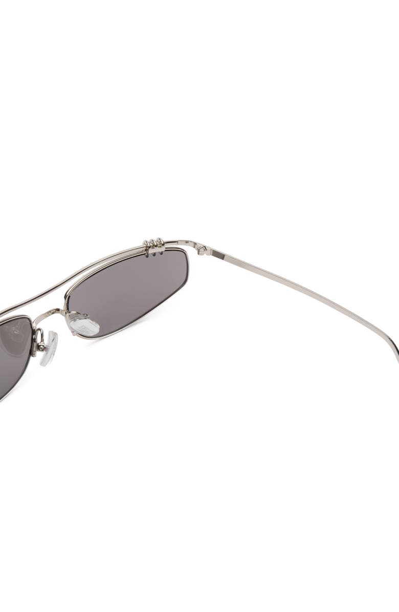 DEZI Linked Up Sunglasses, Alternate, color, Linked Up Silver Flash