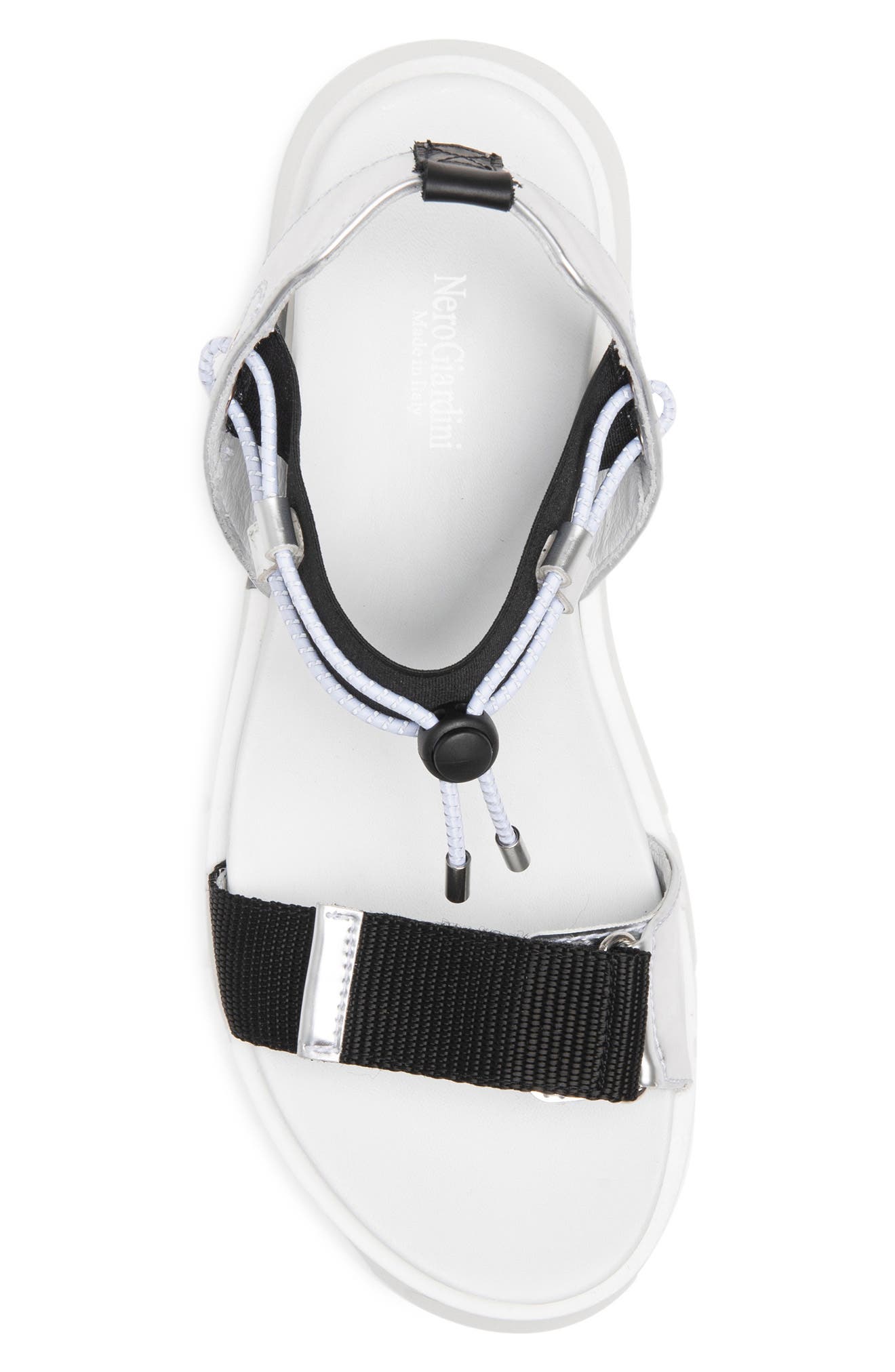 NeroGiardini Sporty Platform Sandal, Alternate, color, 