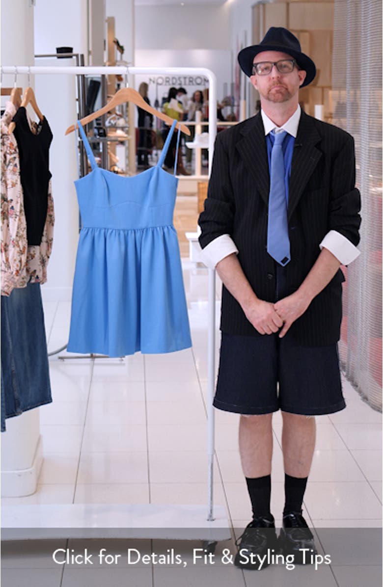 Whisper Sleeveless Minidress, sales video thumbnail