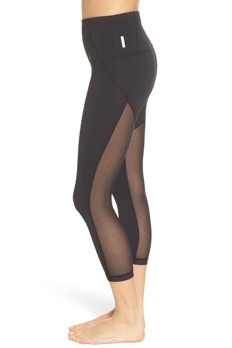 So Stunning Crop Leggings, Alternate, color, BLACK