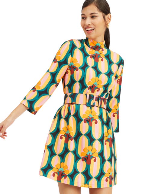 ワンピース LA DOUBLEJ Women Dresses DRE0370SIL 001TAN01 BU01 Blue Long And Sassy Dress in Tangle Light Blue for Women | La