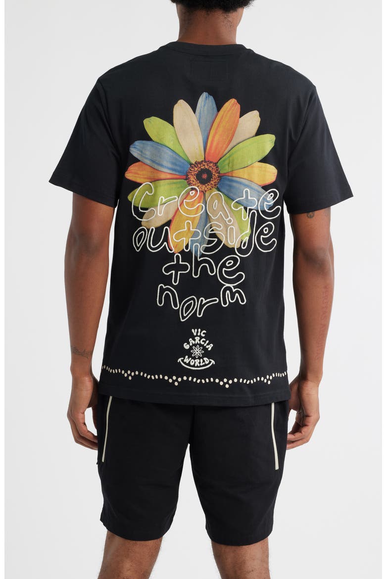 Unique Graphic T-Shirt, Alternate, color, BLACK