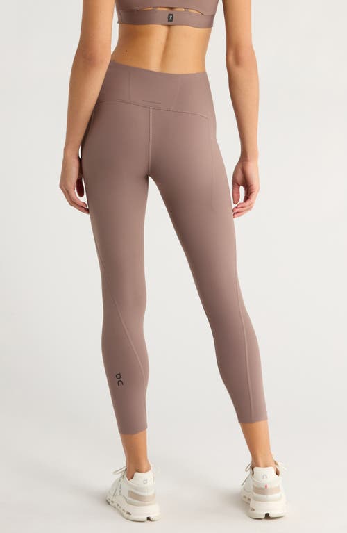On Studio Crop Leggings In Neutral