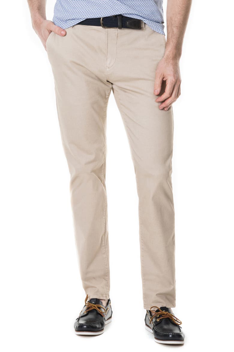 Fenwick Custom Straight Leg Chinos, Main, color, SAND
