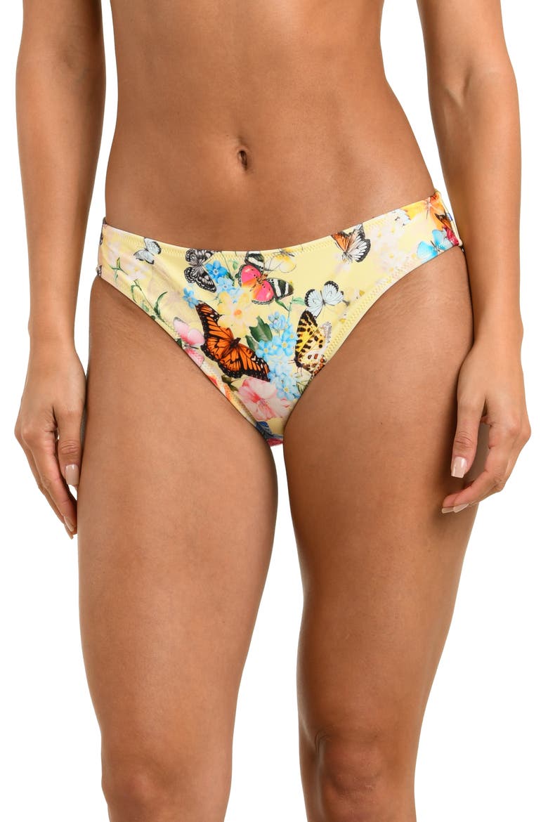 Nicole Garden Bikini Bottoms, Main, color, YELLOW MULTI