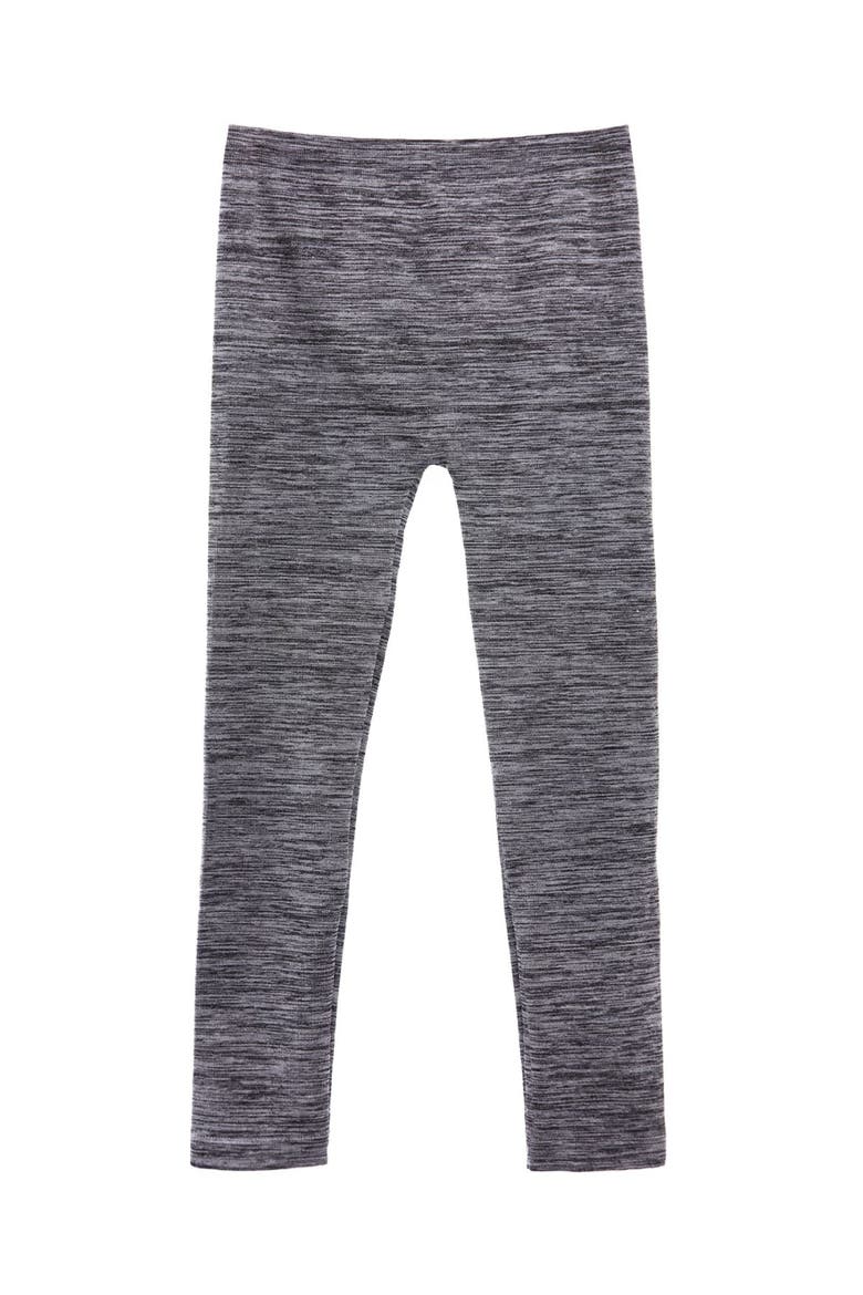 Kids' Spacedye Comfort Stretch Leggings, Main, color, Black