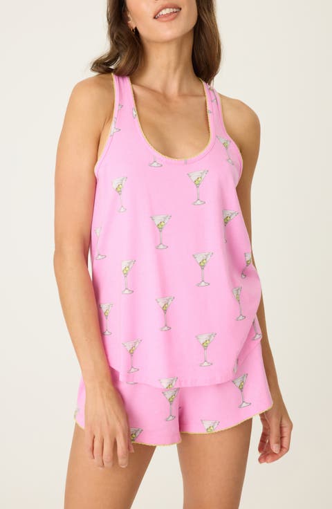 Playful Print Sleep Tank