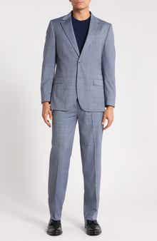 Windowpane Stretch Suit