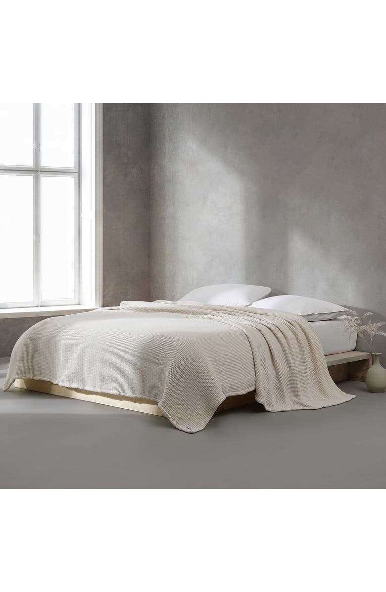 Calvin Klein Home Honeycomb Cotton Blanket, Alternate, color, 