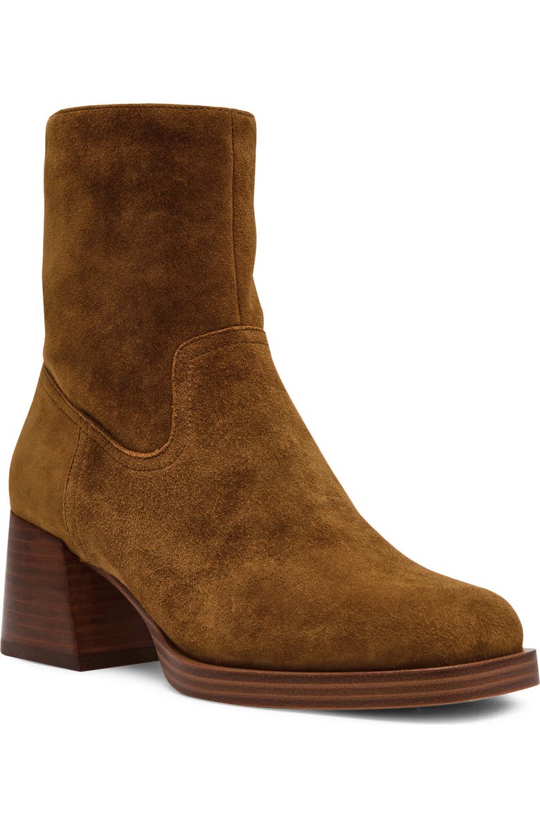 Steve Madden Latches Bootie, Main, color, Chestnut Suede