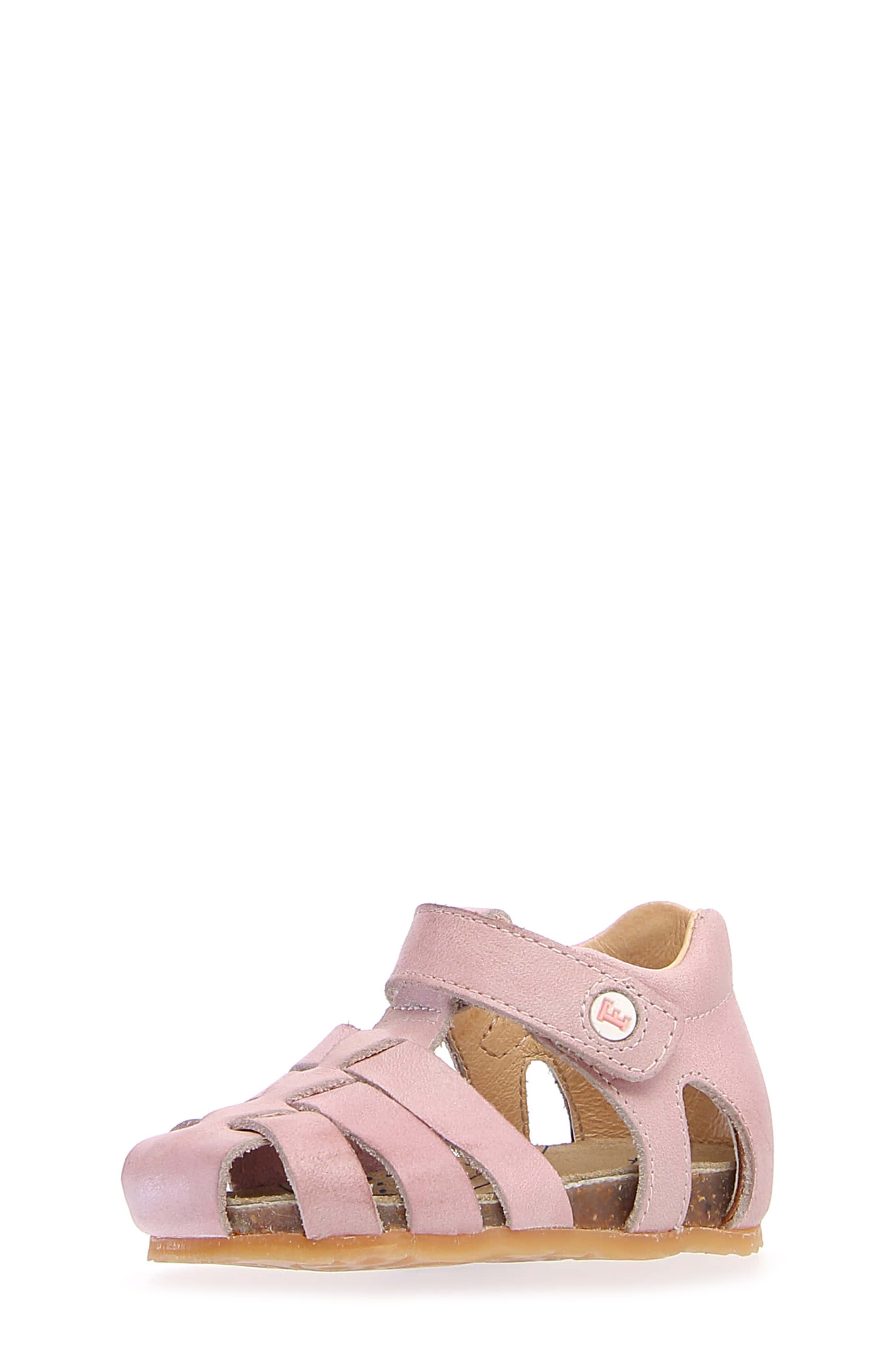 Naturino Kids' Alby Fisherman Sandal, Main, color, Pink