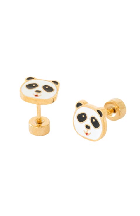 Panda Stud Earrings