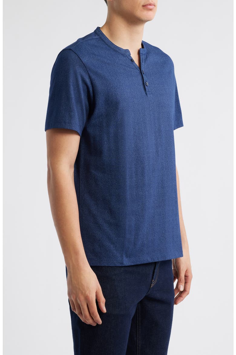 Whitley Short Sleeve Henley, Alternate, color, NAVY