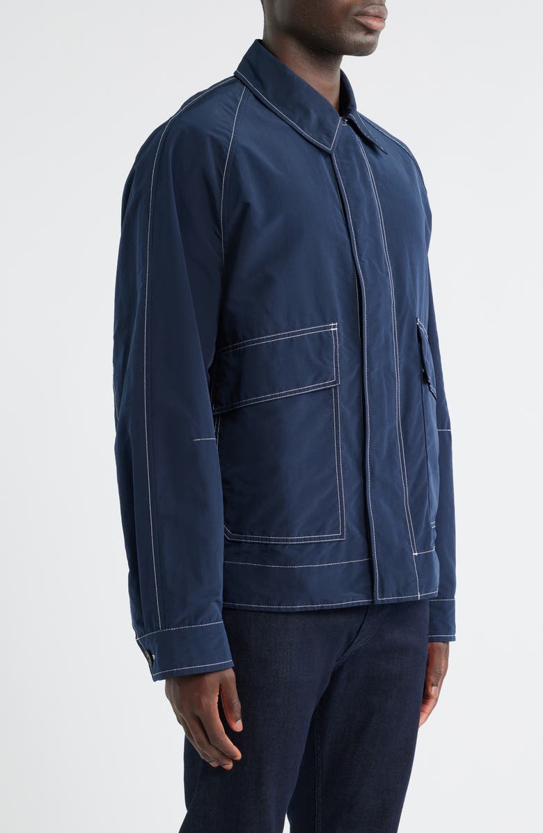 BOSS Corty Zip-Up Jacket, Alternate, color, Dark Blue