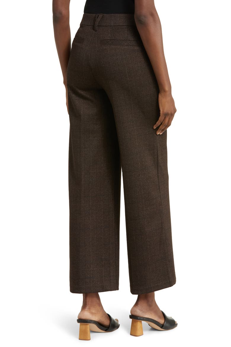 'Ab'Solution Skyrise Wide Leg Pants (Nordstrom Exclusive), Alternate, color, COLD BREW