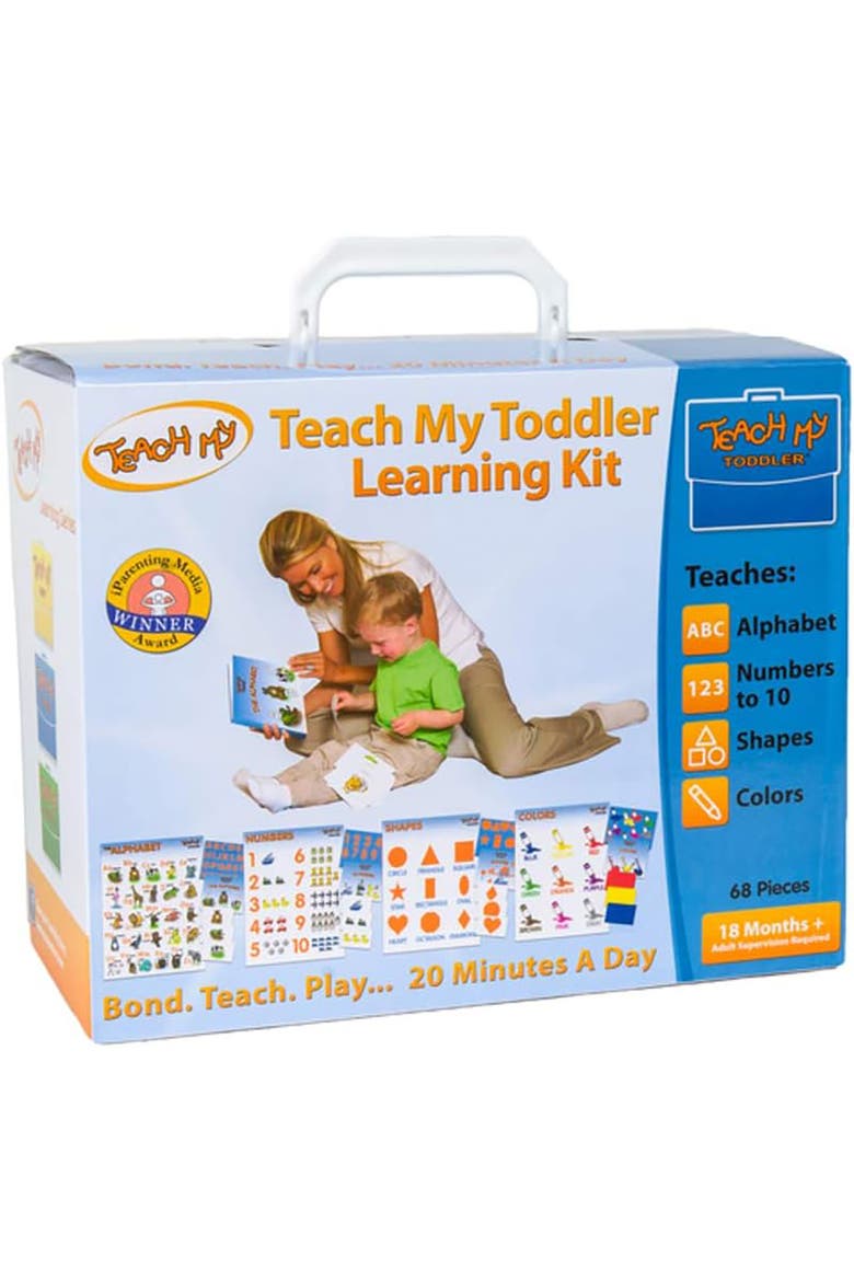 Learning Kit Toddler, Guided Child Development, 84 Cards, Kids, Alternate, color, Multicolored