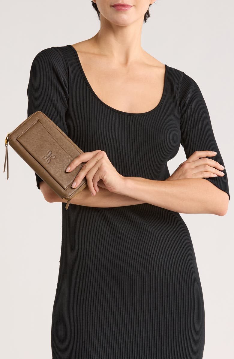 HOBO Hart Large Wallet, Alternate, color, Dark Elm