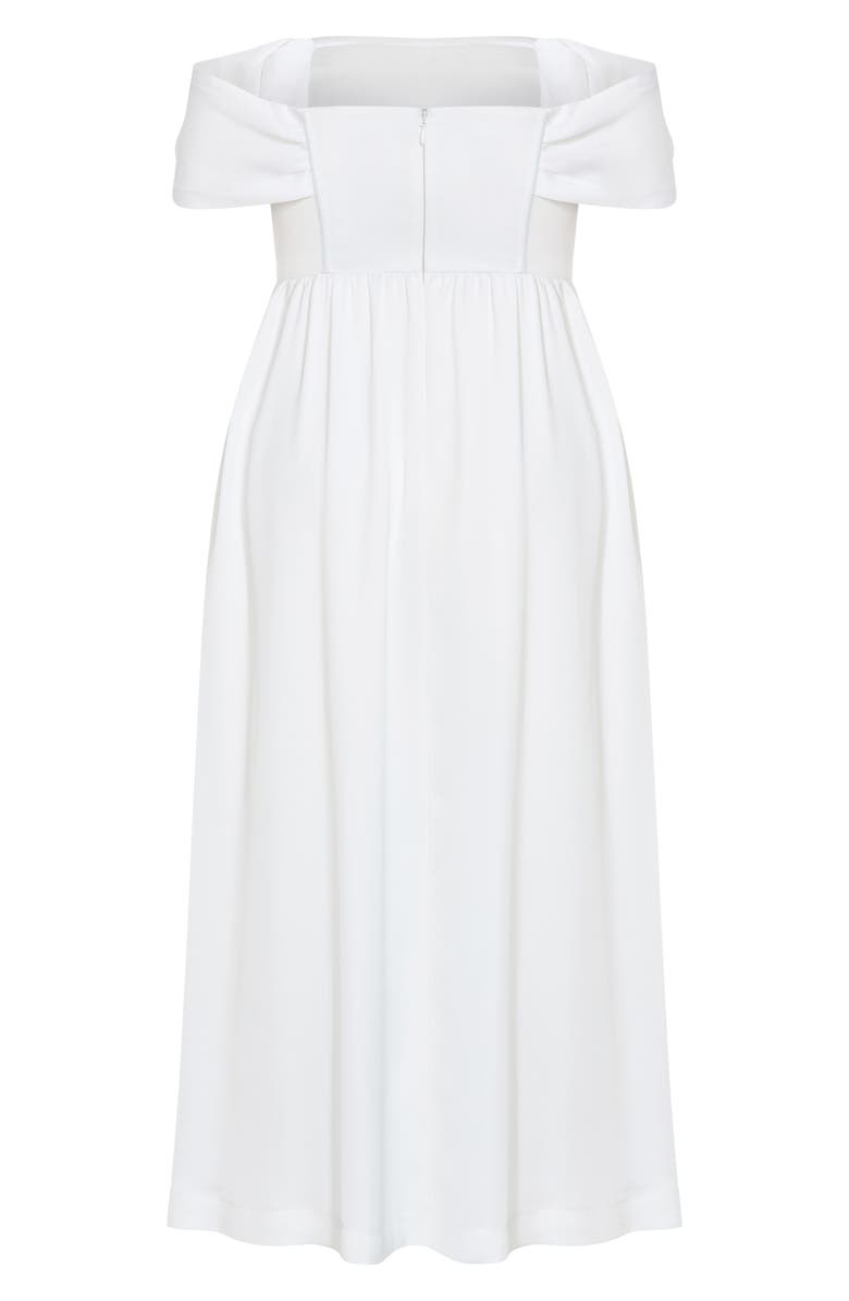 City Chic Angel Love Corset Maxi Dress, Alternate, color, 