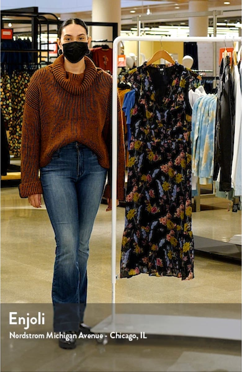 Katharina Sleeveless Silk Chiffon Dress, sales video thumbnail