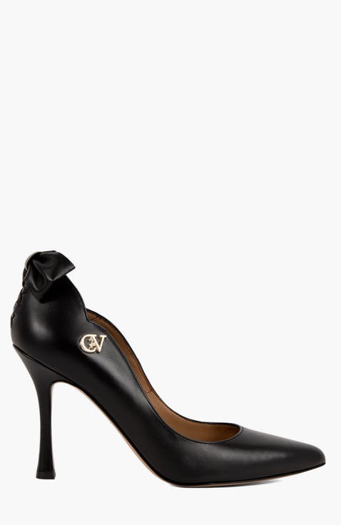 Signature CV by Cavalinho Leather Pumps with Bow