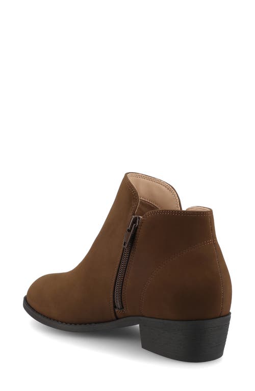 Journee Collection Solarah Ankle Boot In Brown