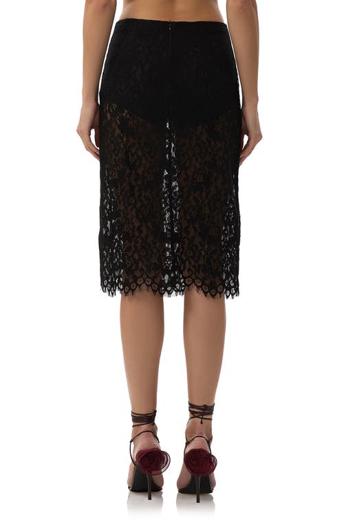 AFRM AFRM ARISTA LACE MIDI SKIRT