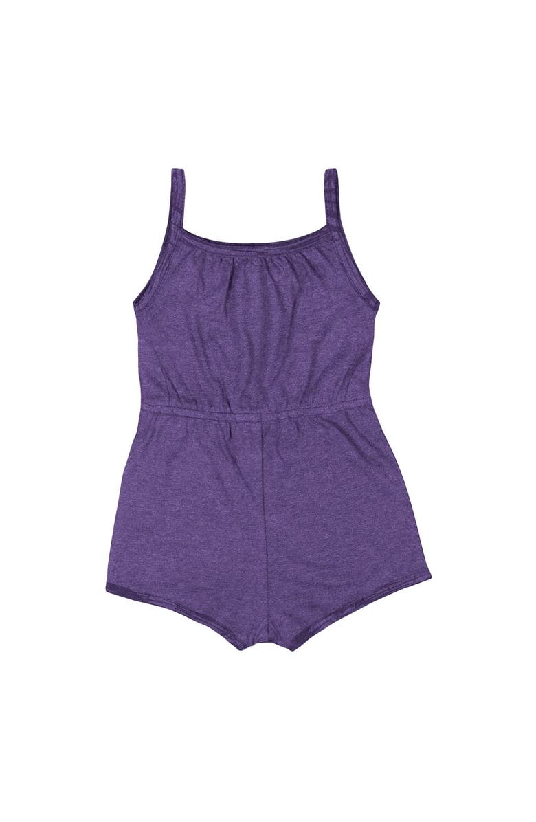 COLOSSEUM Girls Infant Colosseum Purple LSU Tigers Elemental Tank Romper, Alternate, color, Purple