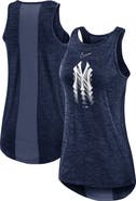 Nike Women's Nike Navy New York Yankees Logo Fade High Neck Performance Tank Top