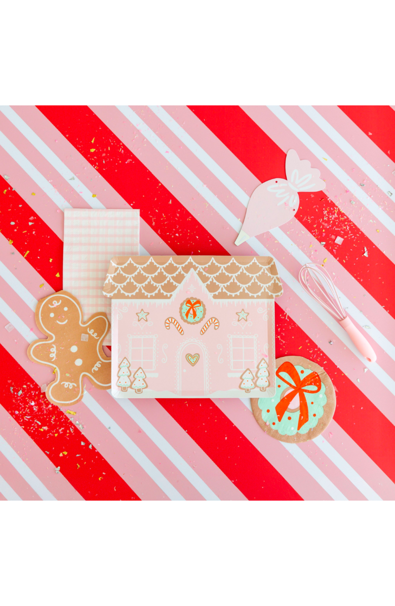 Daydream Society Baking Spirits Bright Christmas Cookie Petite Napkins, Alternate, color, Assorted Pre-Pack