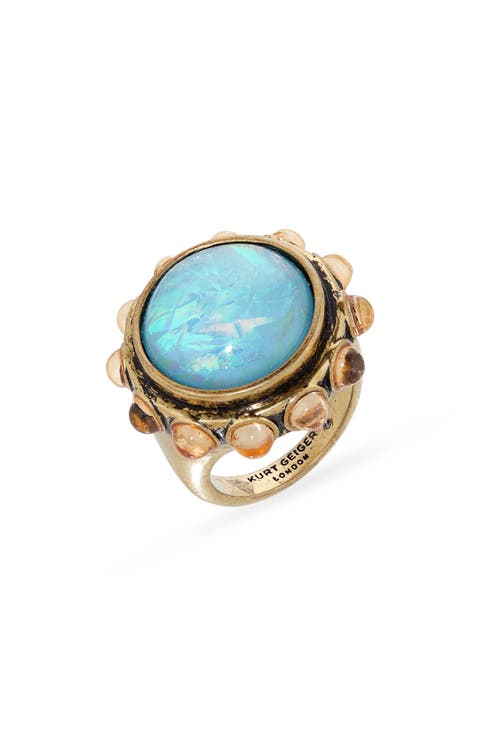 Round Cocktail Ring