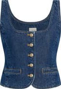 Cinq à Sept Rowena Denim Vest