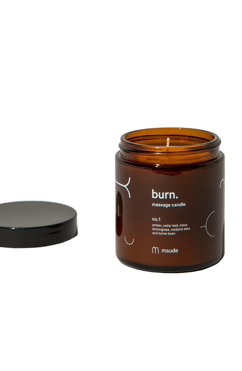 maude Burn No. 1 Massage Candle, Alternate, color, 