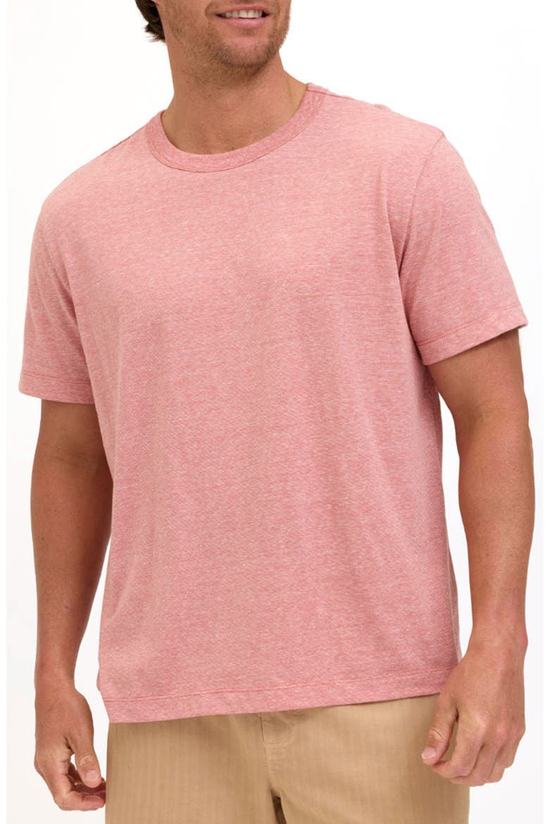 Johnny Flecked T-Shirt, Main, color, PRAWN