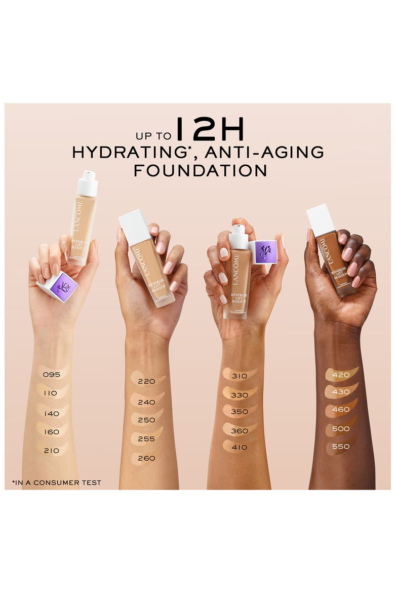 Rénergie Lift Liquid Anti-Aging Foundation Broad-Spectrum SPF 27, Alternate, color, 260 BISQUE N