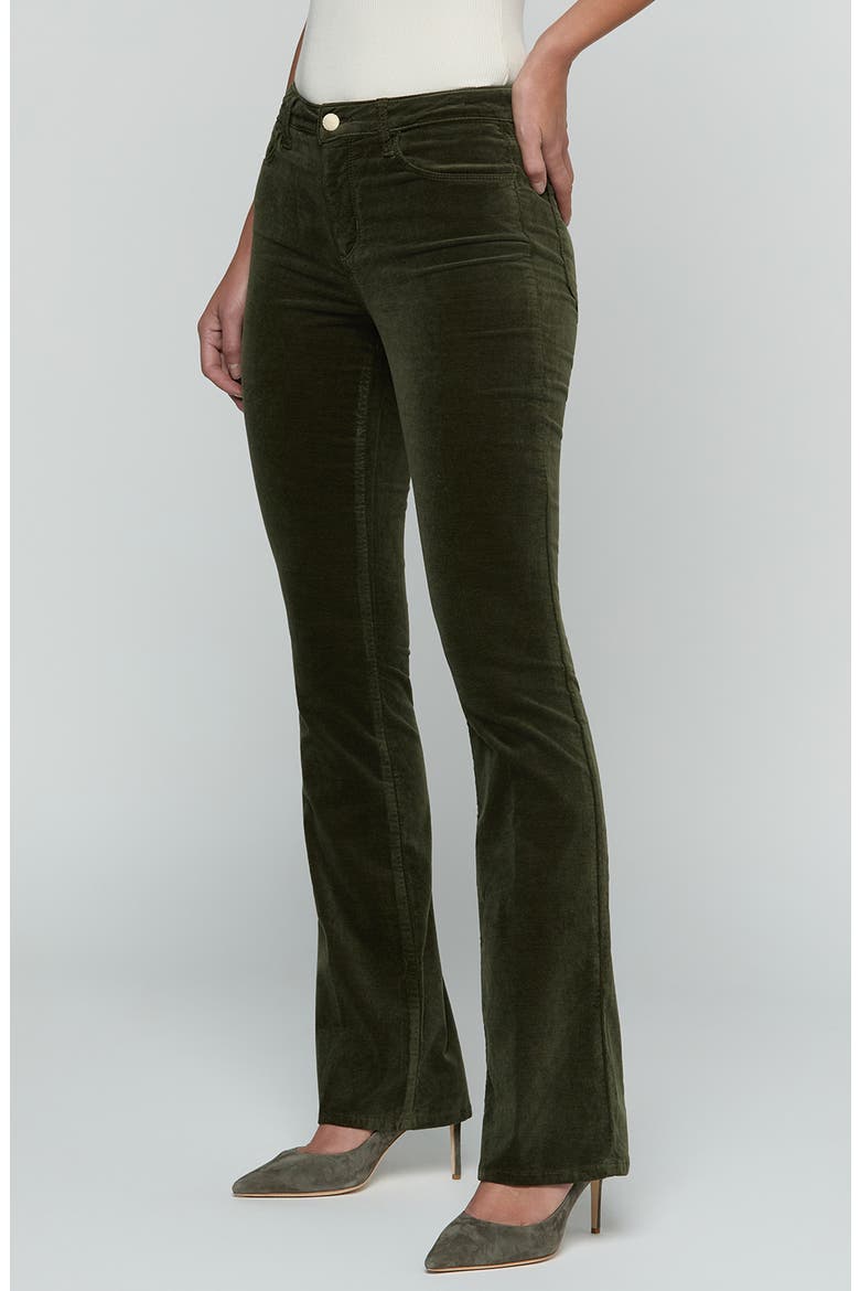 Stevie High Waist Straight Leg Jeans, Alternate, color, ARMY