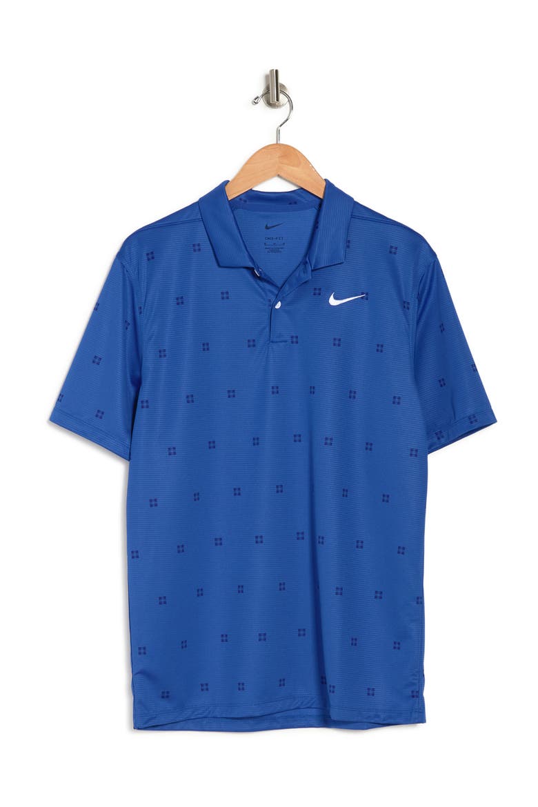 Dri-FIT Essential Golf Polo, Alternate, color, GAME ROYAL/WHITE