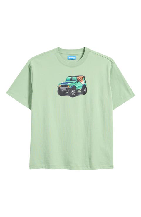 4x4 Bear Graphic T-Shirt