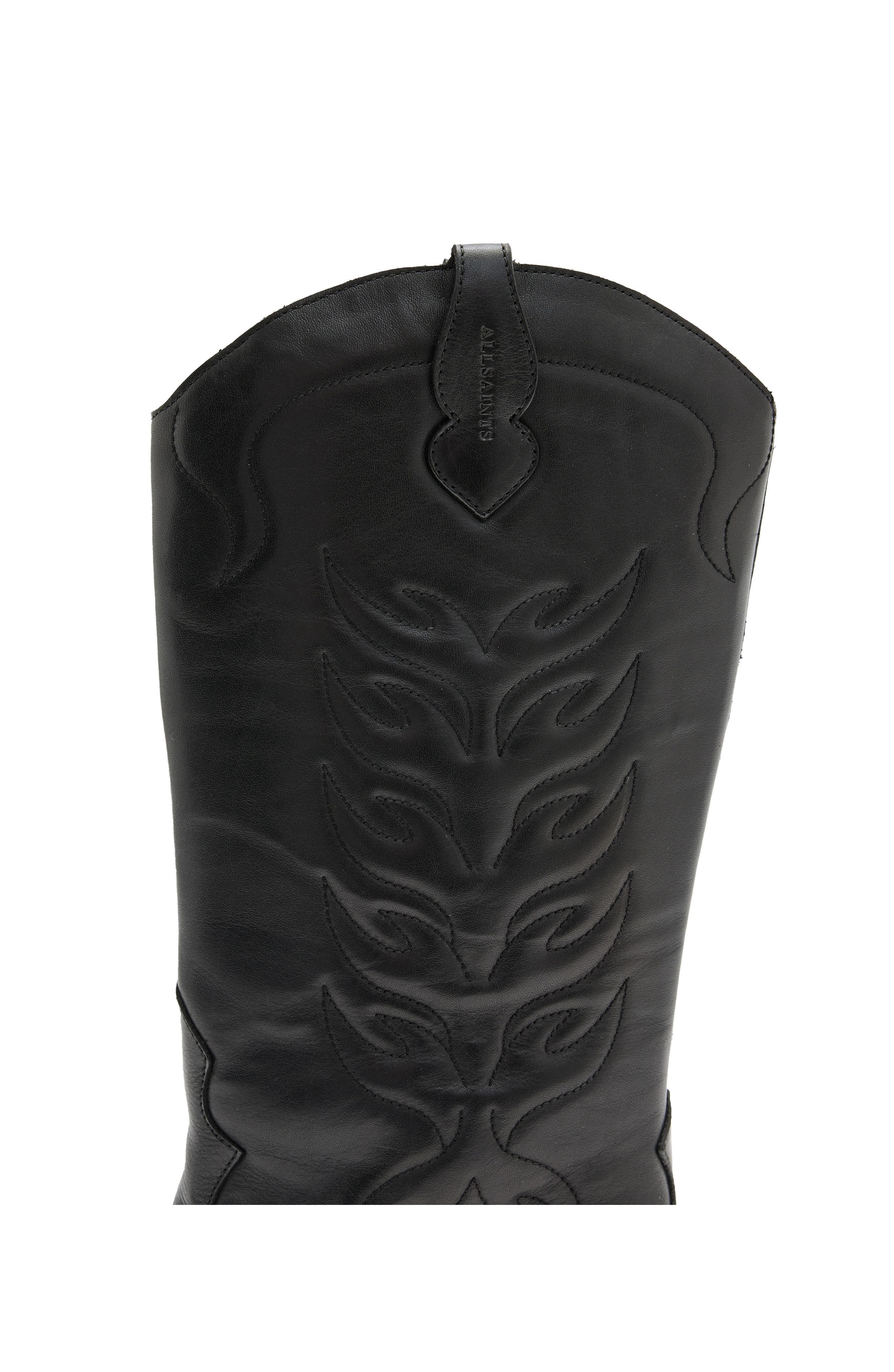 AllSaints Dolly Western Boot, Alternate, color, 