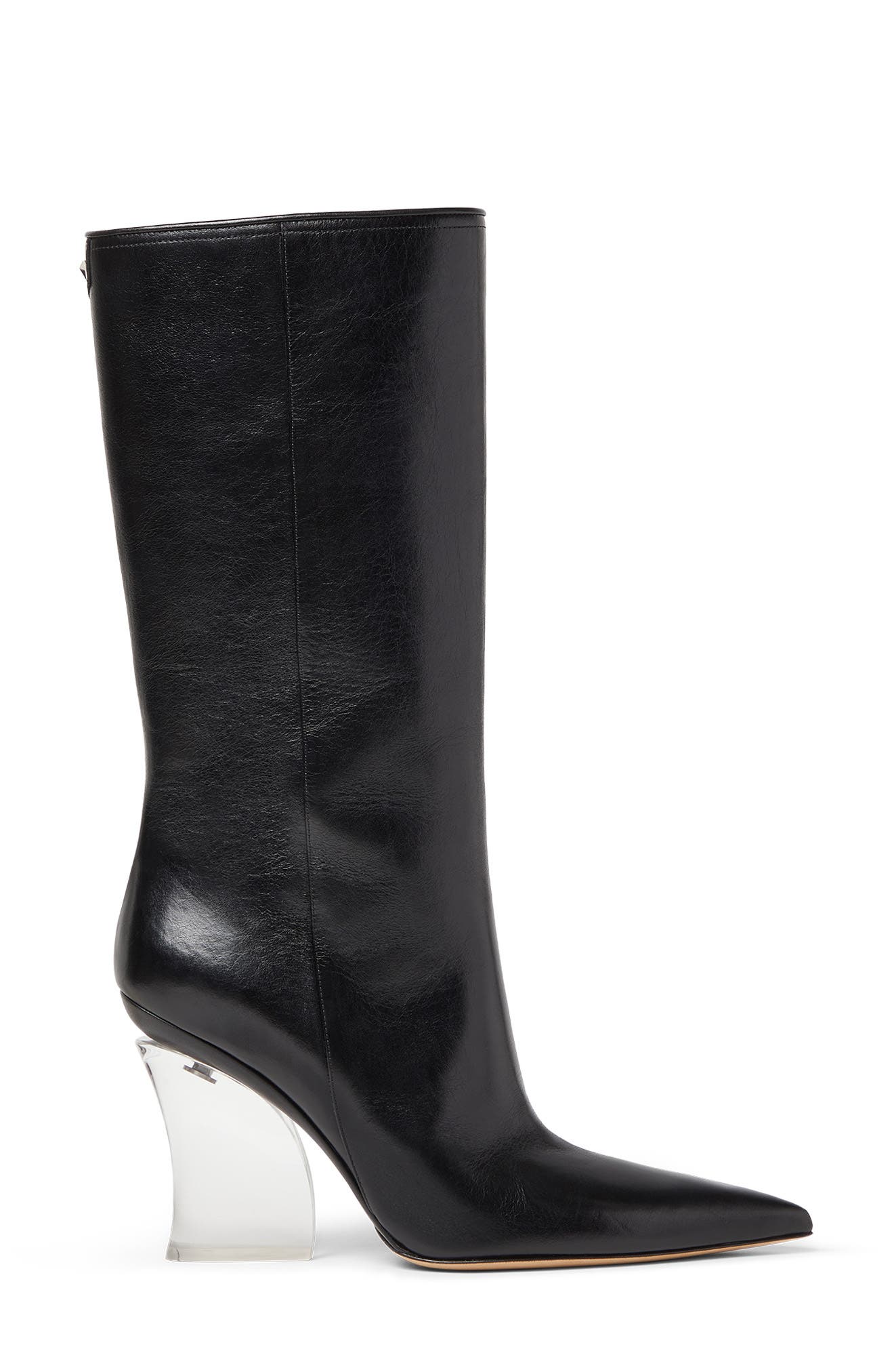 Phantom Leather Bootie, Alternate, color, F0QA1 NERO